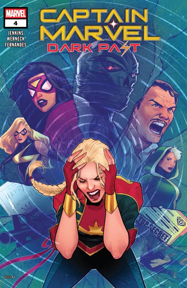 Cover for Captain Marvel: Dark Past issue 4