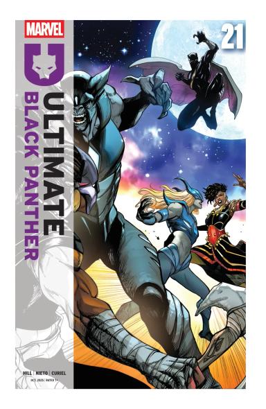 Cover for Ultimate Black Panther issue number 21