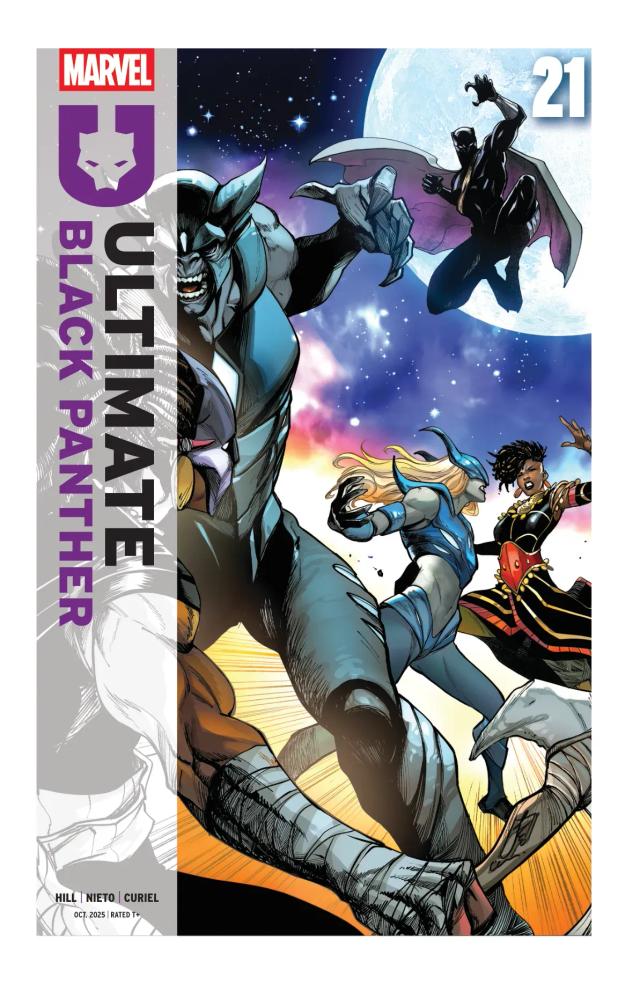 Cover for Ultimate Black Panther issue 21
