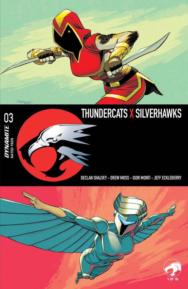 Cover for ThunderCats x Silverhawks: Thunderhawks issue 3