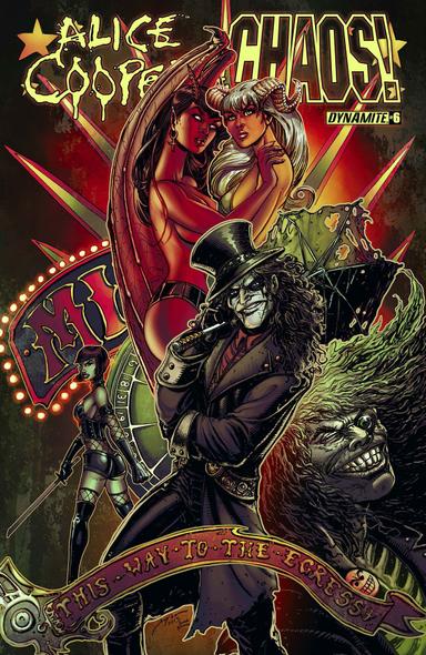 Cover for Alice Cooper Vs Chaos! issue number 6