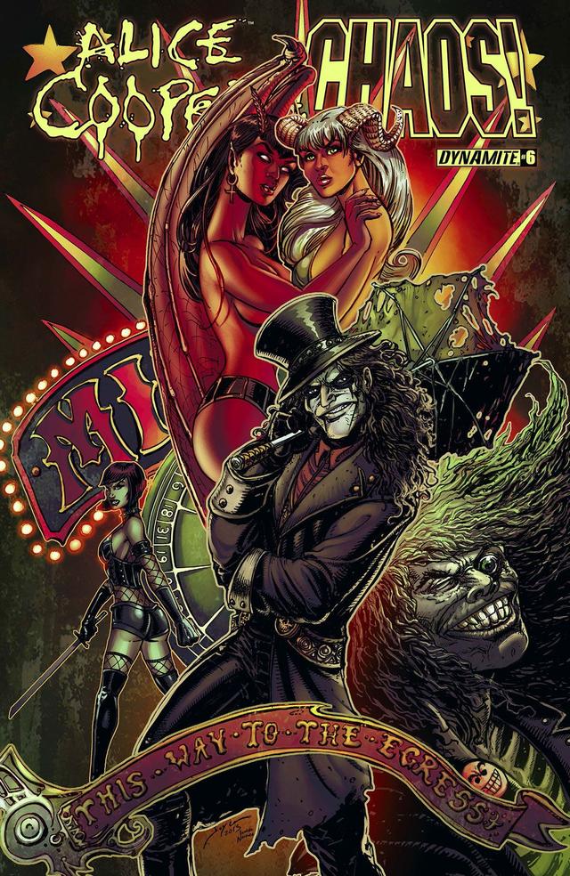 Cover for Alice Cooper Vs Chaos! issue 6