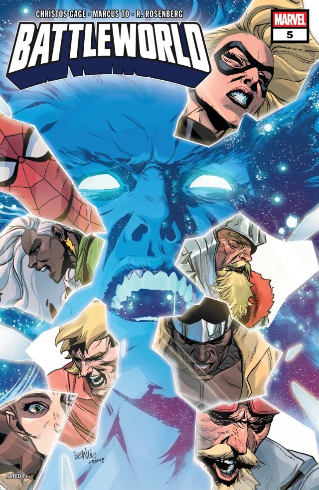 Cover for Battleworld issue 5