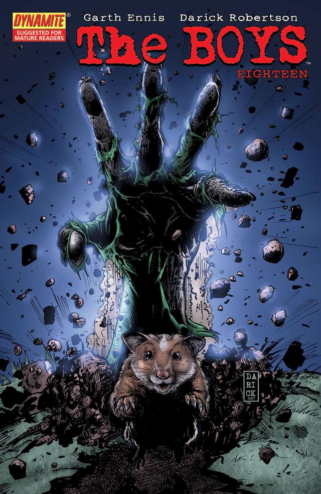 Cover for The Boys issue 18