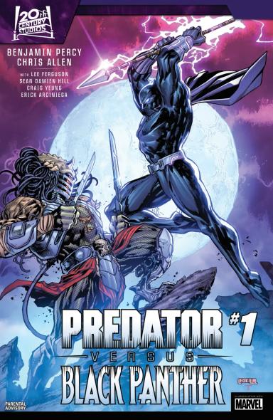 Cover for Predator Vs. Black Panther issue number 1