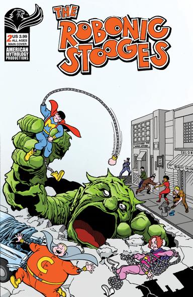 Cover for The Robonic Stooges: Fantastic Fools issue number 2