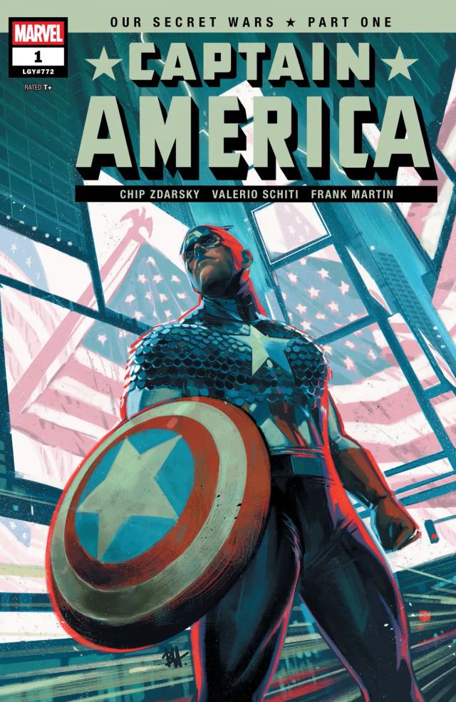 Cover for Captain America issue 1