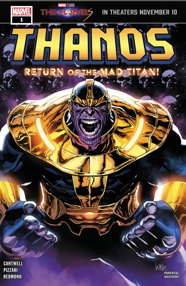Cover for Thanos issue 1