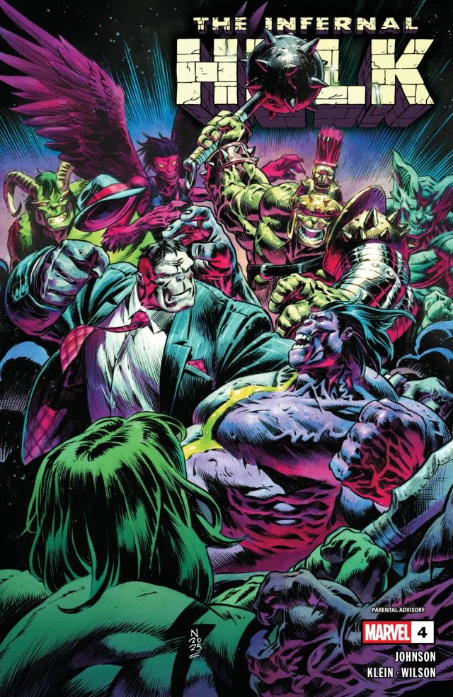 Cover for Infernal Hulk issue 4