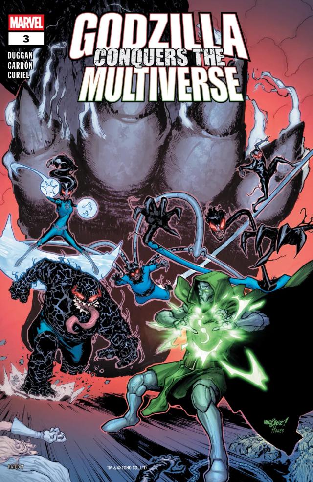Cover for Godzilla Conquers The Multiverse issue 3