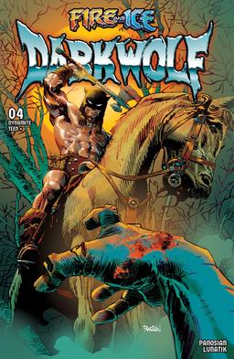 Cover for Fire and Ice: Darkwolf issue number 4