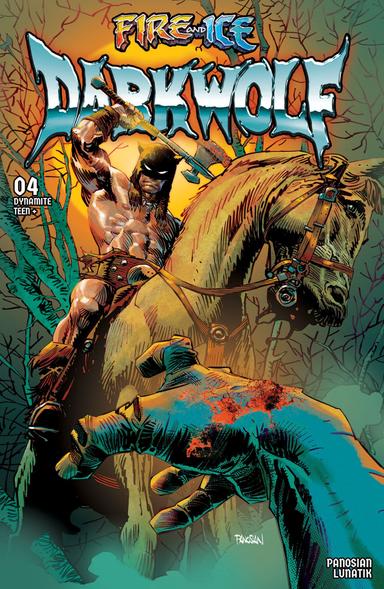 Cover for Fire and Ice: Darkwolf issue number 4