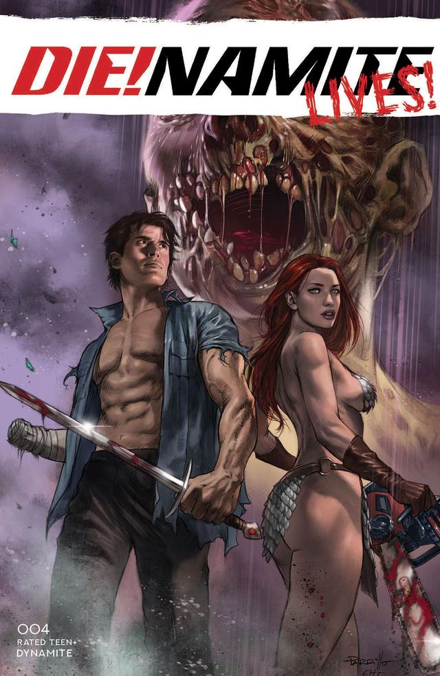 Cover for Die!Namite Lives issue 4