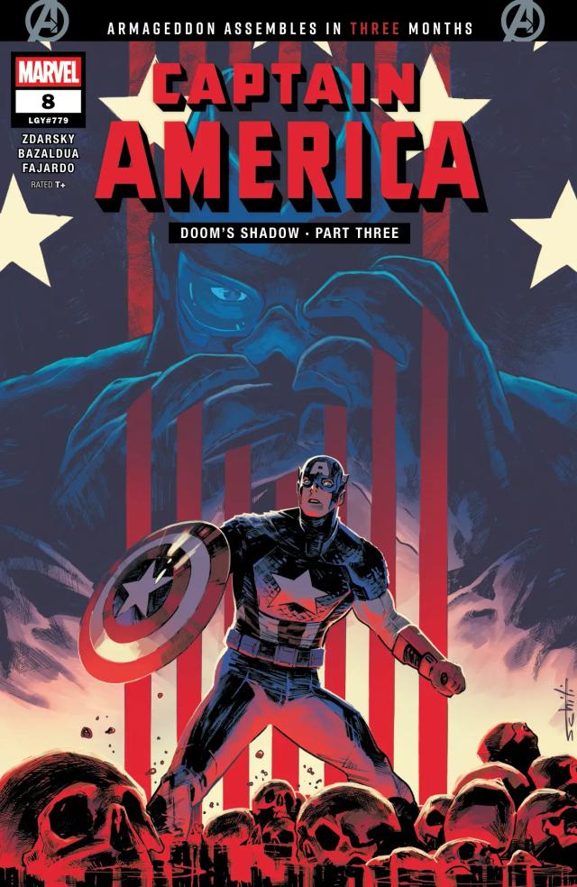Cover for Captain America issue 8