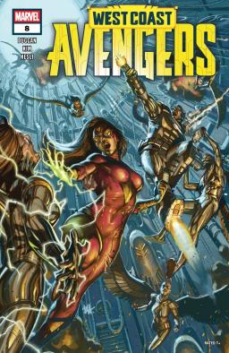 Cover for West Coast Avengers issue number 8
