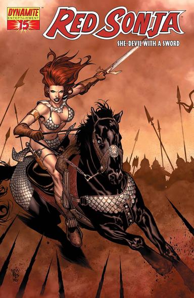 Cover for Red Sonja issue number 15