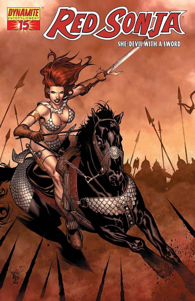 Cover for Red Sonja issue 15