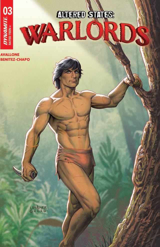 Cover for Altered States: Warlords issue 3