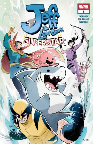 Cover for Jeff The Land Shark: Superstar issue number 1