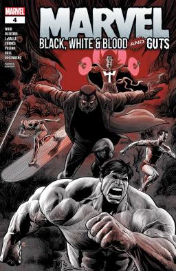 Cover for Marvel: Black, White & Blood And Guts issue number 4