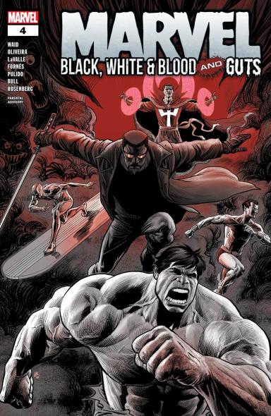 Cover for Marvel: Black, White & Blood And Guts issue number 4