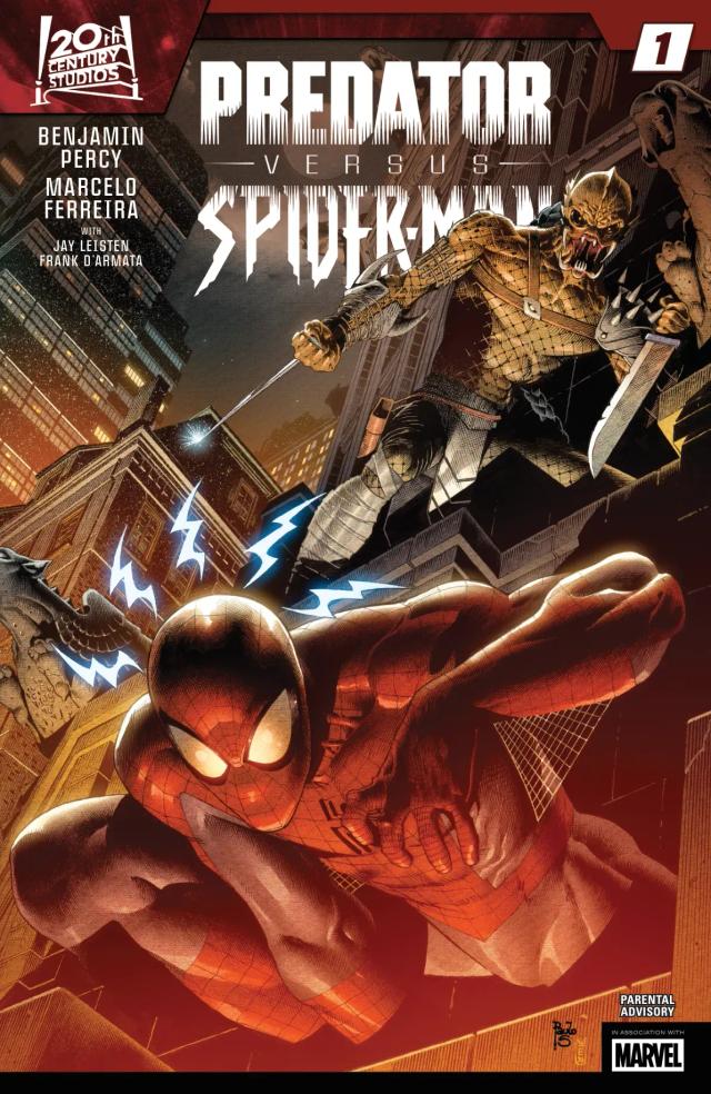 Cover for Predator Vs. Spider-Man issue 1