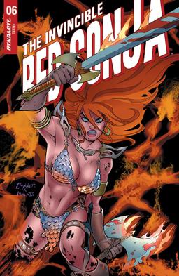 Cover for Invincible Red Sonja issue number 6