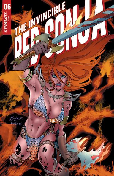 Cover for Invincible Red Sonja issue number 6