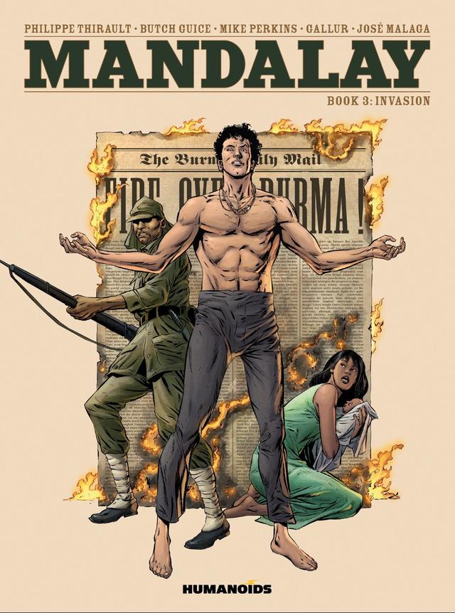 Cover for Mandalay Book 3: Invasion issue 3