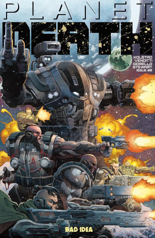 Cover for PLANET DEATH issue 0