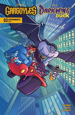 Cover for Gargoyles Darkwing Duck issue number 3