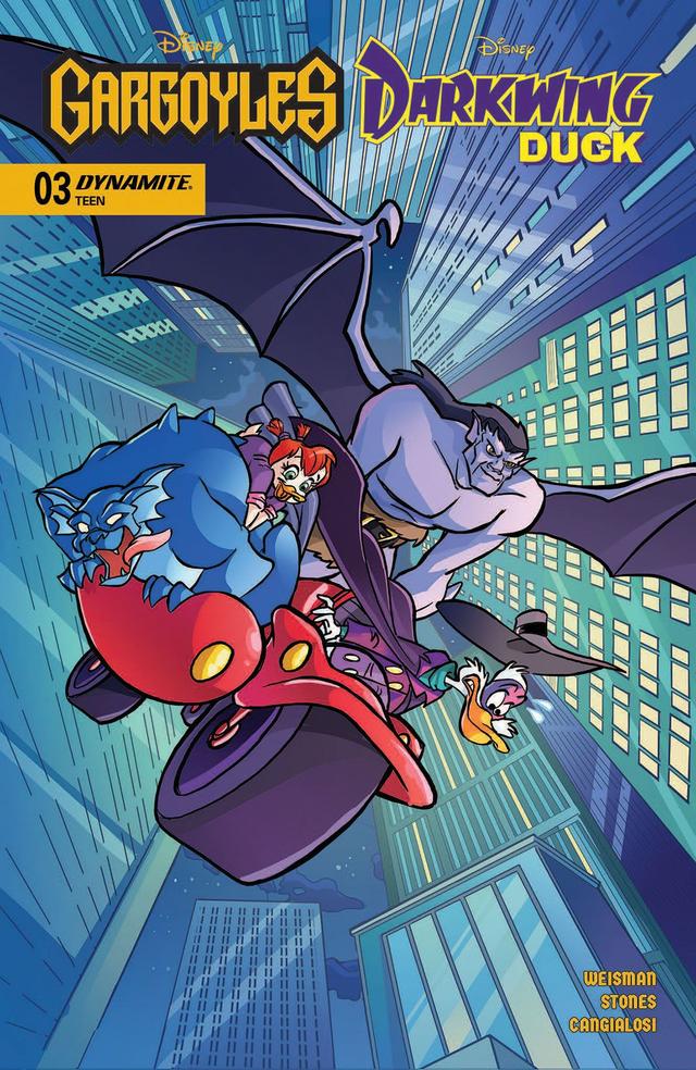 Cover for Gargoyles Darkwing Duck issue 3