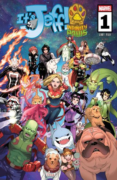 Cover for It's Jeff: Infinity Paws issue number 1