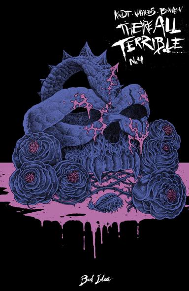 Cover for THEY'RE ALL TERRIBLE issue number 4