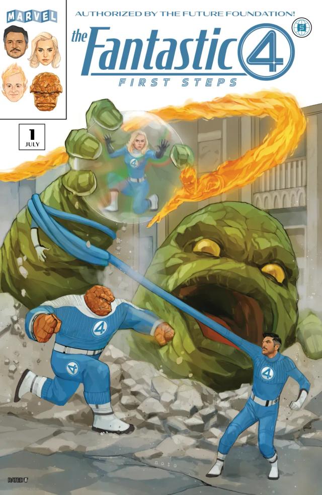 Cover for Fantastic Four: First Steps issue 1