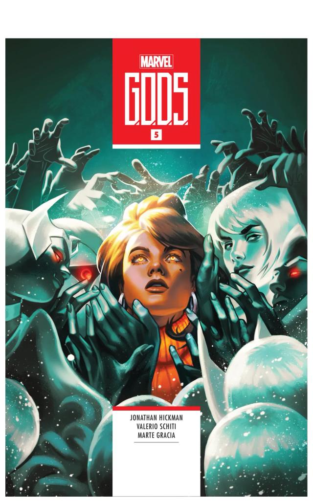 Cover for G.O.D.S. issue 5