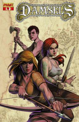 Cover for Damsels issue number 4