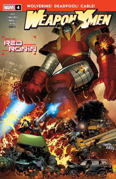 Cover for Weapon X-Men issue number 4