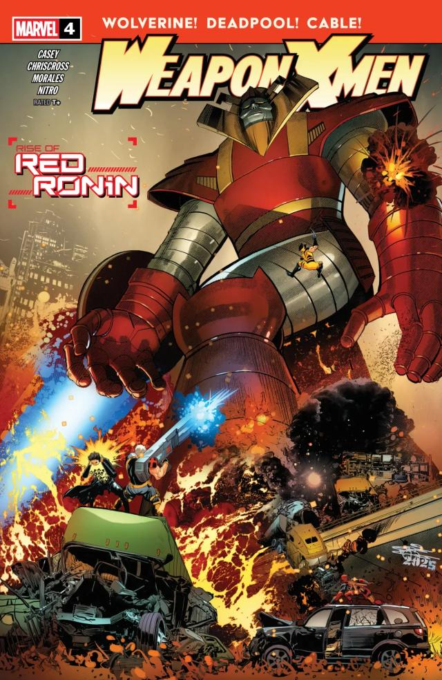 Cover for Weapon X-Men issue 4