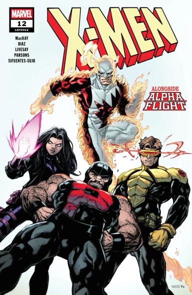 Cover for X-Men issue number 12