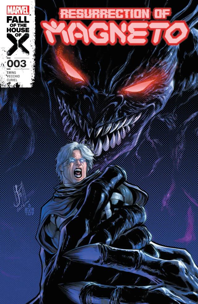 Cover for Resurrection of Magneto issue 3