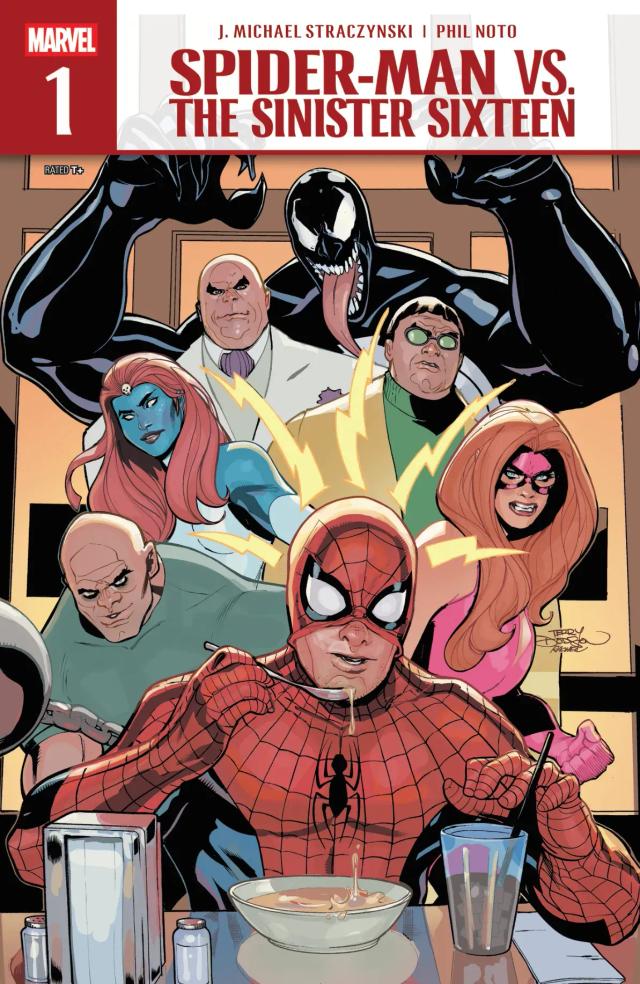 Cover for Spider-Man Vs. The Sinister Sixteen issue 1