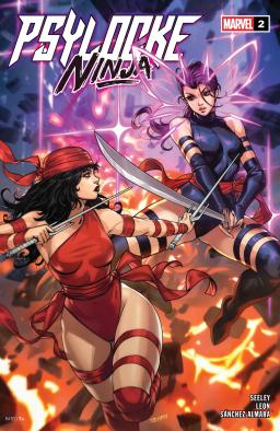 Cover for Psylocke: Ninja issue number 2