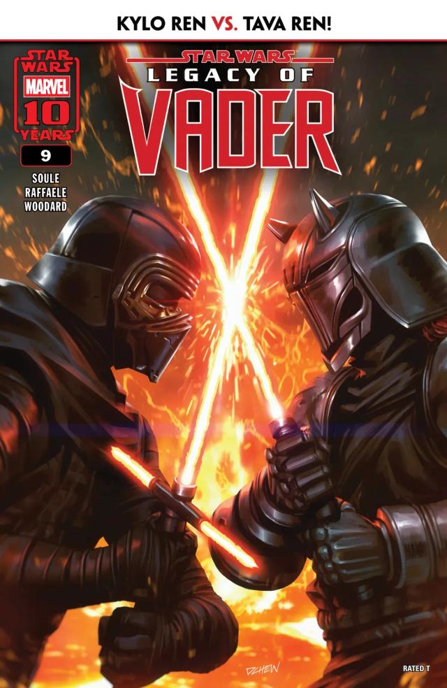 Cover for Star Wars: Legacy Of Vader issue 9