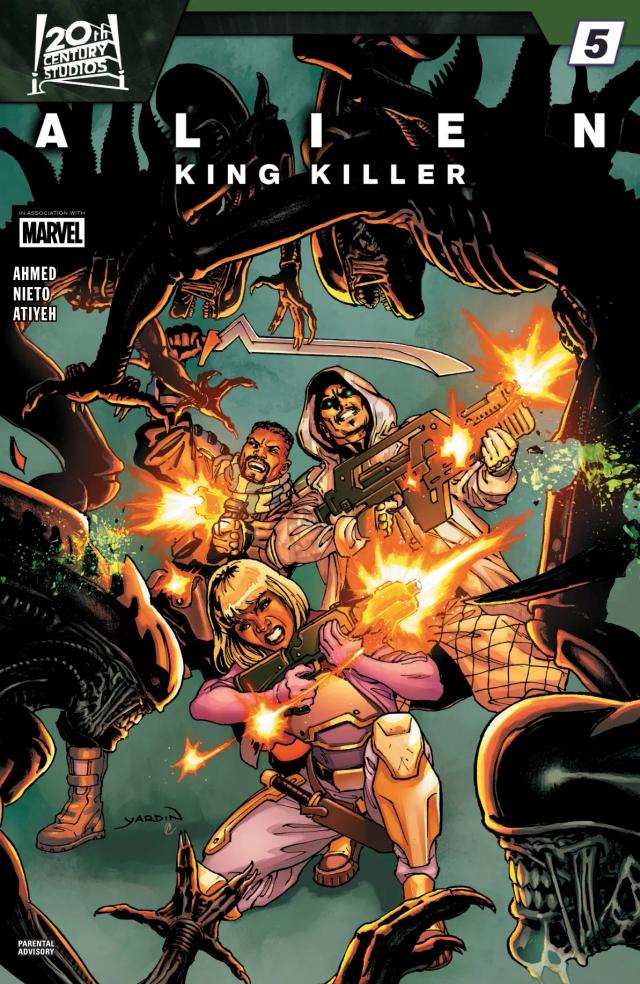 Cover for Alien: King Killer issue 5