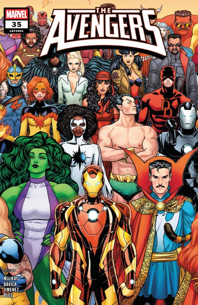 Cover for The Avengers issue 35