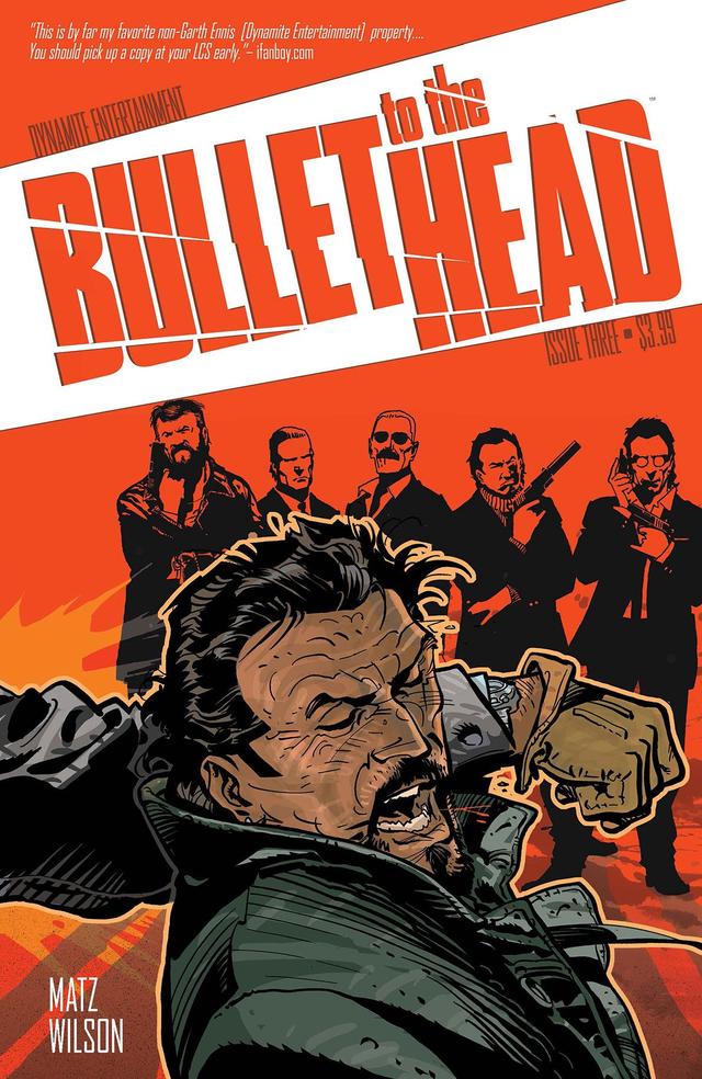 Cover for Bullet to the Head issue 3