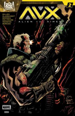 Cover for Alien Vs. X-Men issue number 2