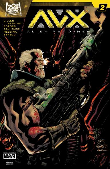 Cover for Alien Vs. X-Men issue number 2