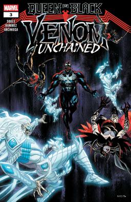 Cover for Queen In Black: Venom Unchained issue number 3